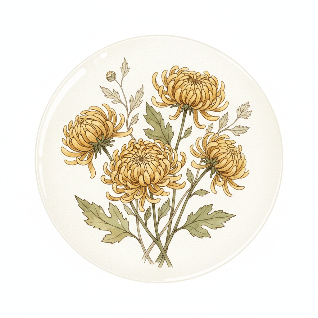 Chrysanthemum flower