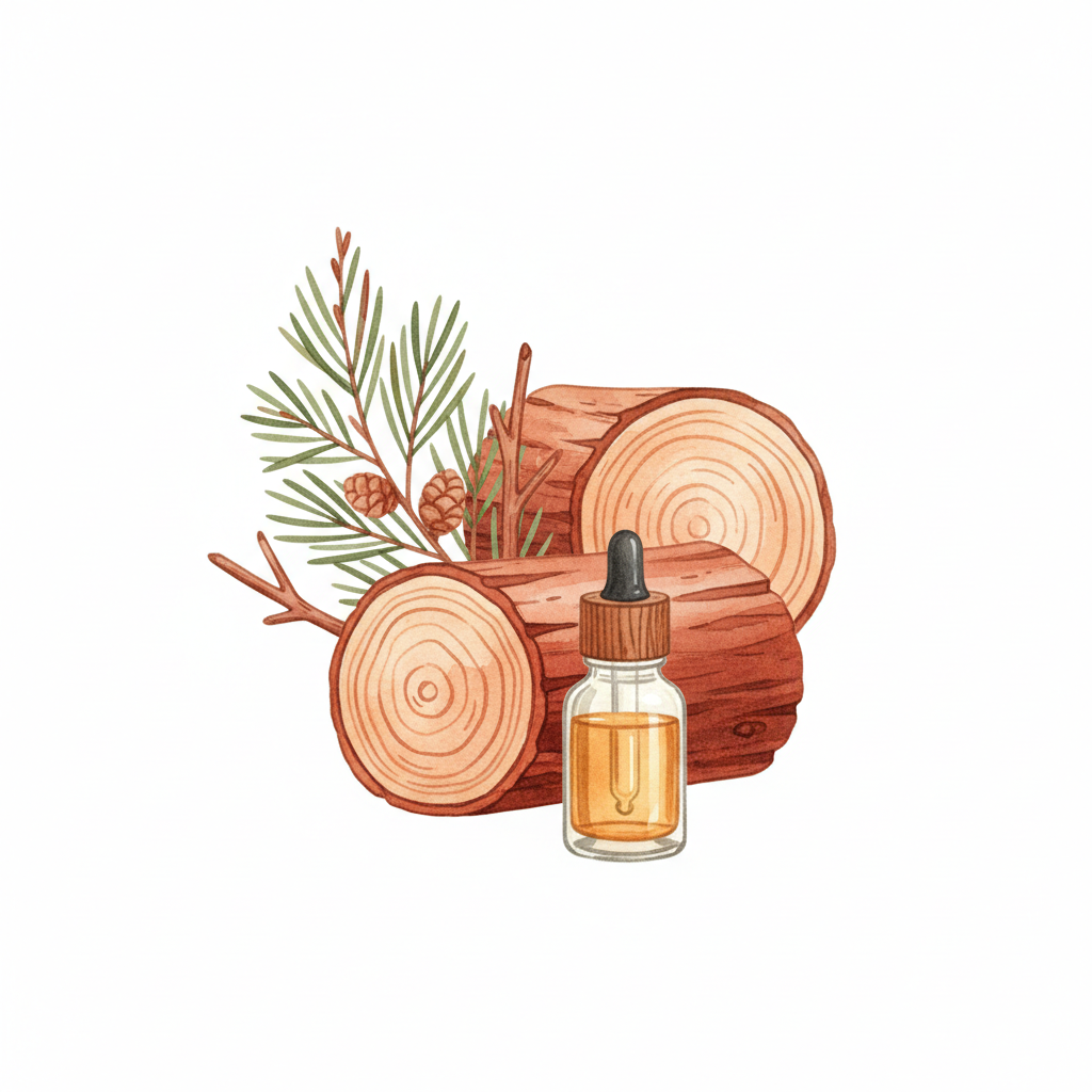 Cedarwood (Cedrus atlantica / Juniperus virginiana) Essential Oil