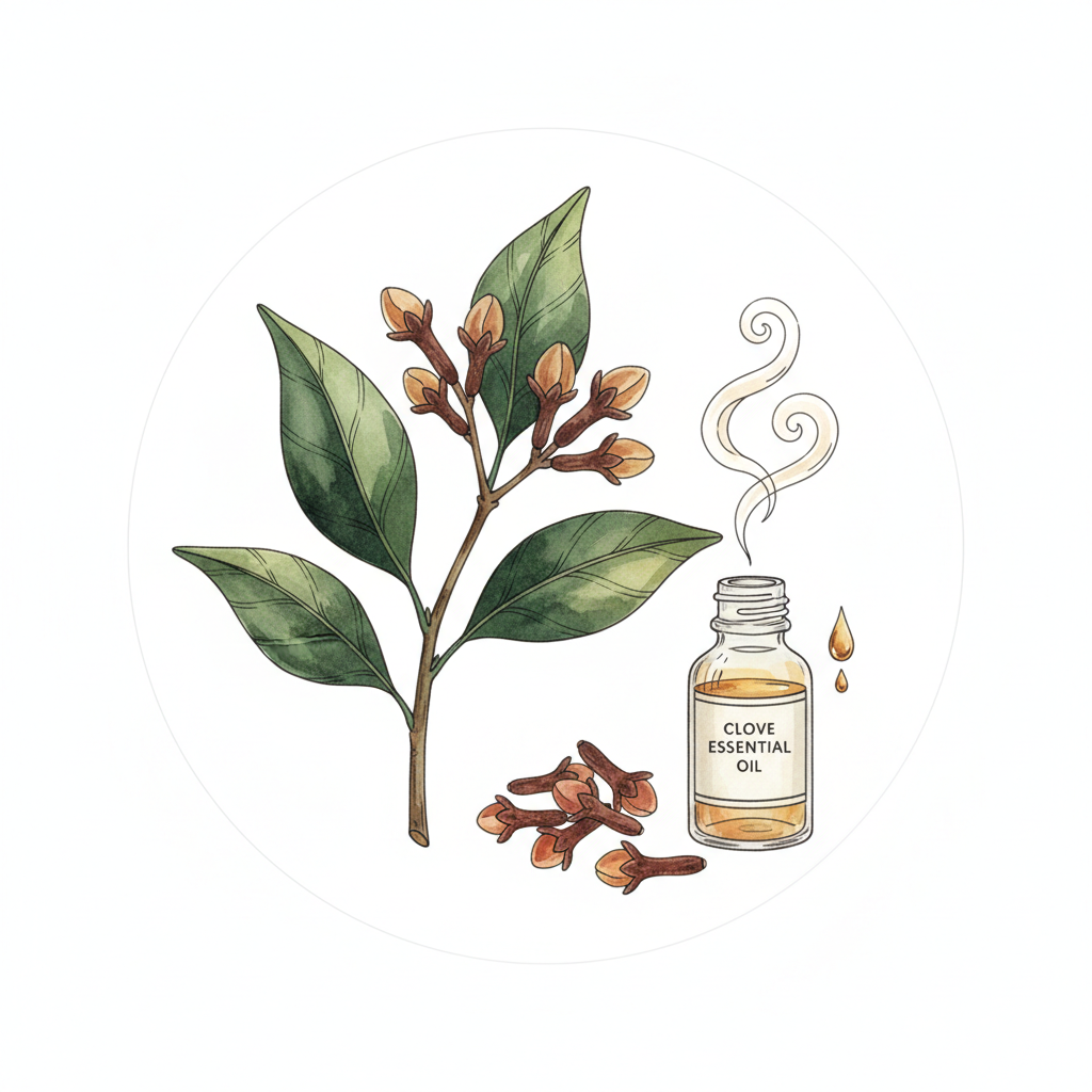 Clove (Syzygium aromaticum / Eugenia caryophyllata) Essential Oil