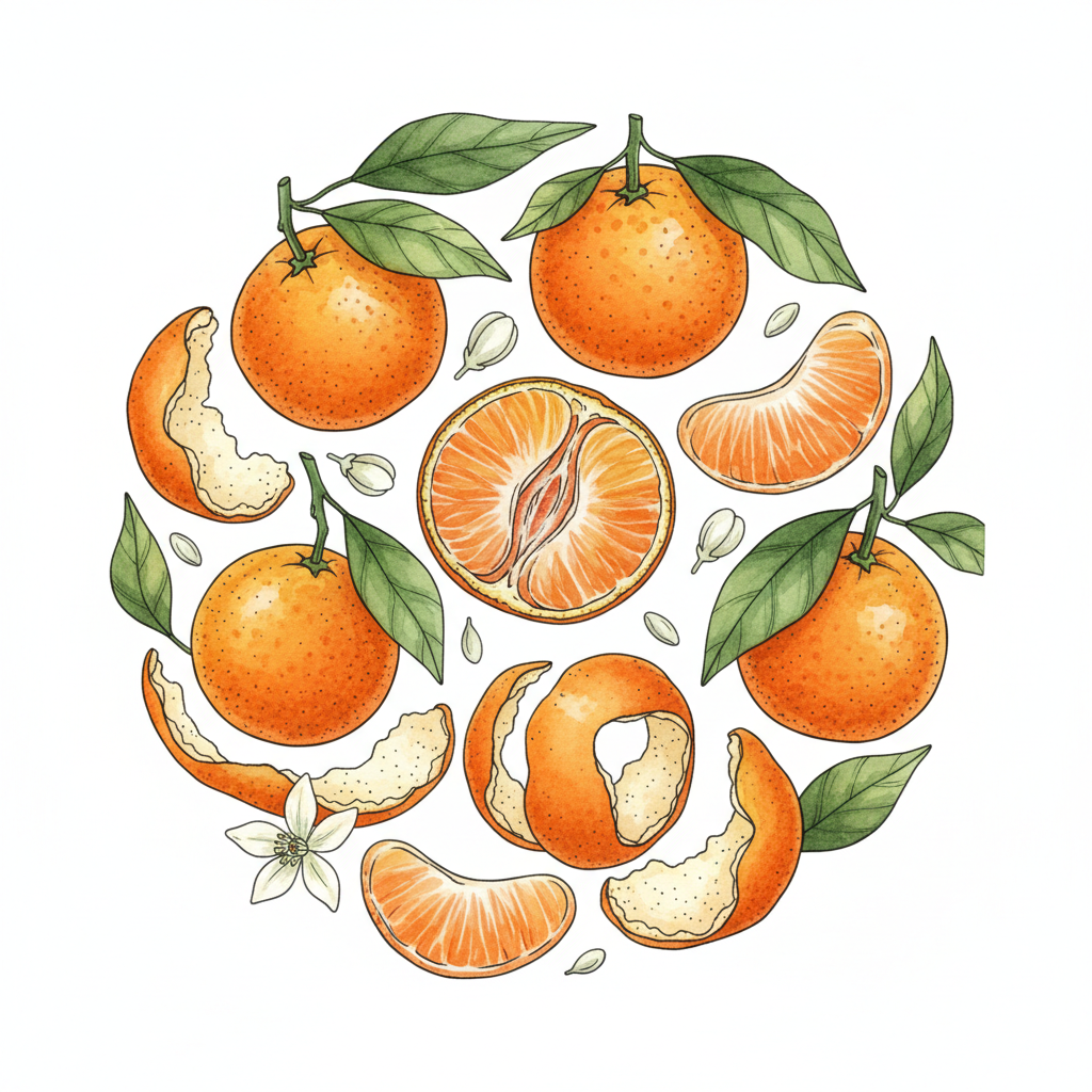 Mandarin Citrus Reticulata