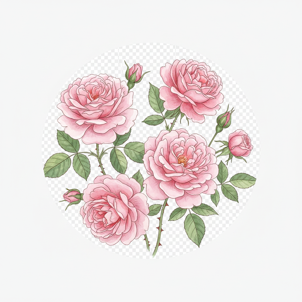 Rose Rosa Damascena
