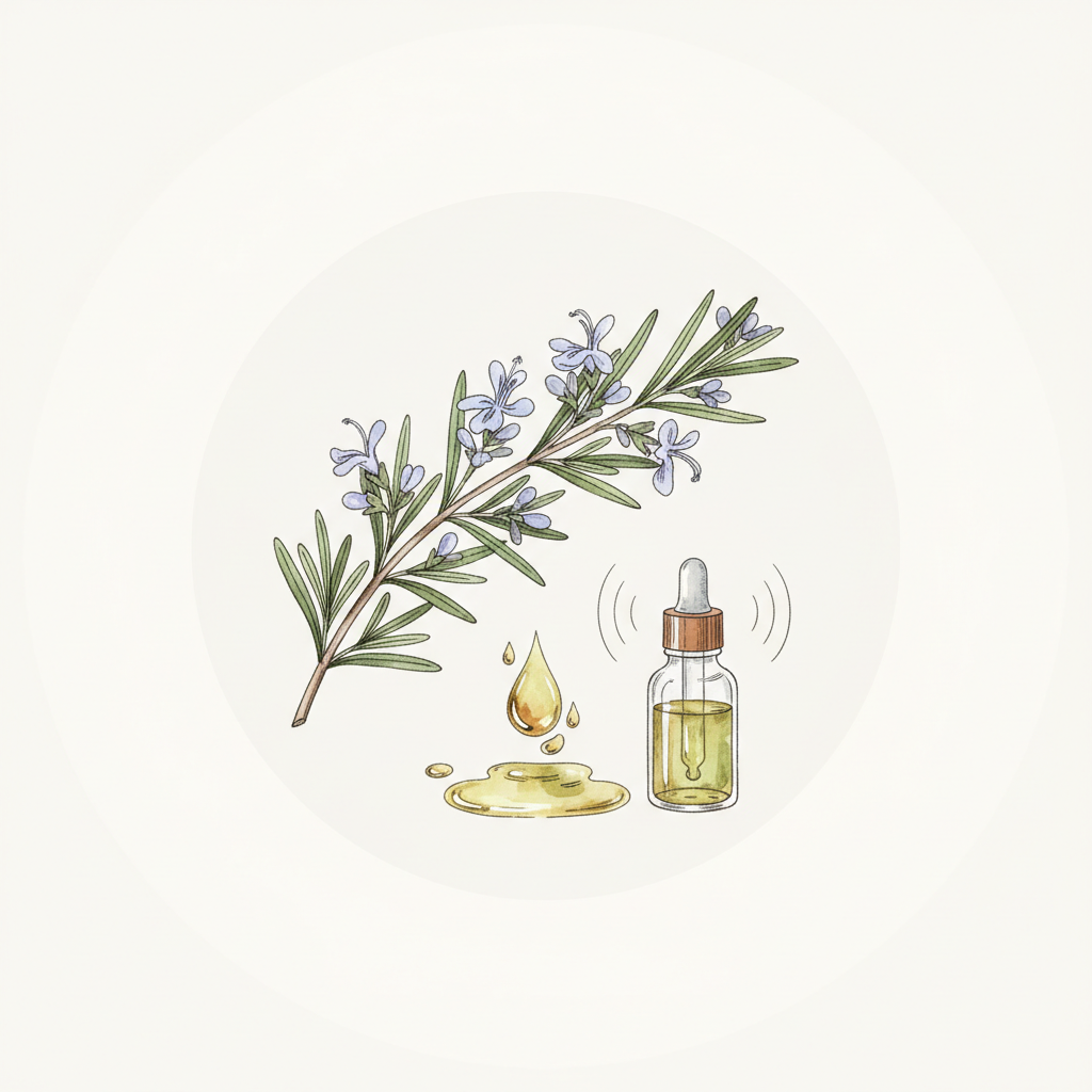 Rosemary (Rosmarinus officinalis / Salvia rosmarinus) Essential Oil