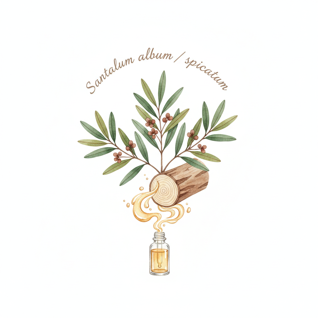 Sandalwood (Santalum album / spicatum) Essential Oil
