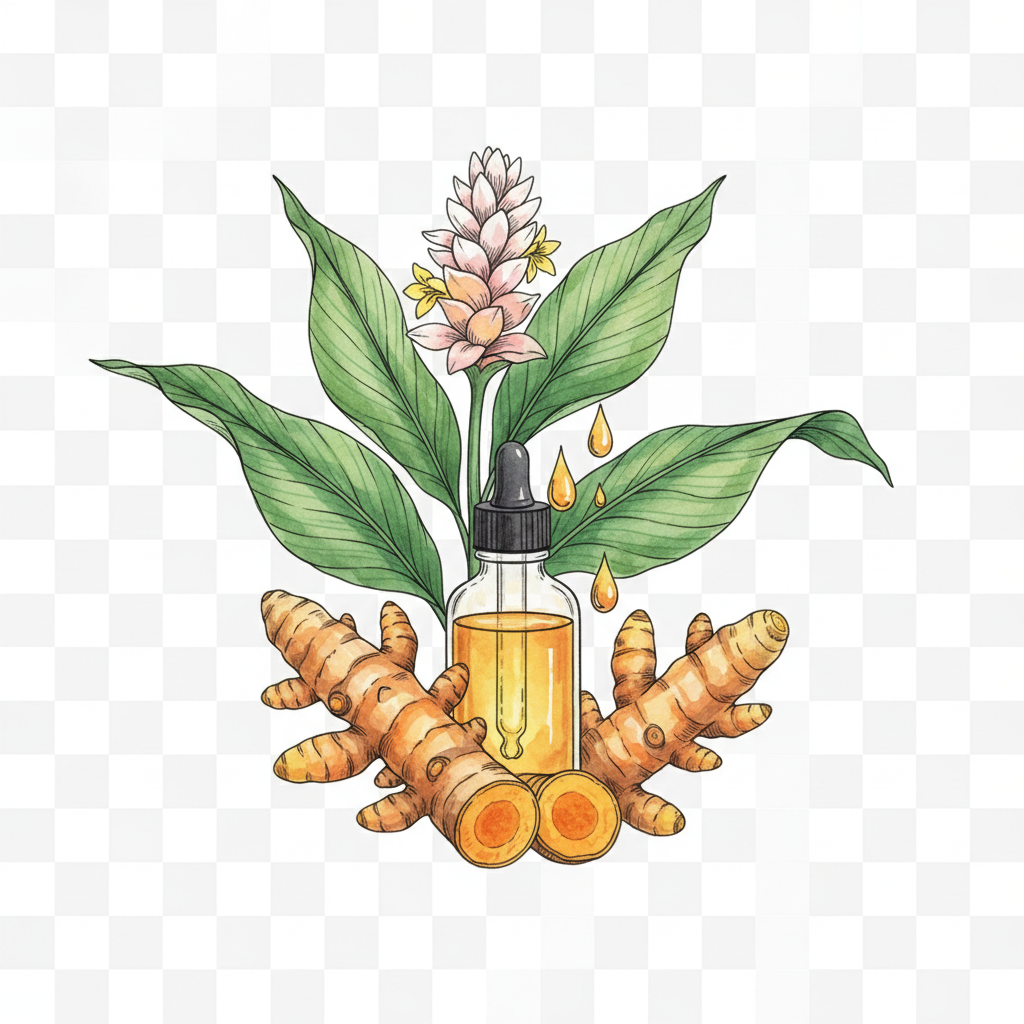 Turmeric (Curcuma longa) Essential Oil