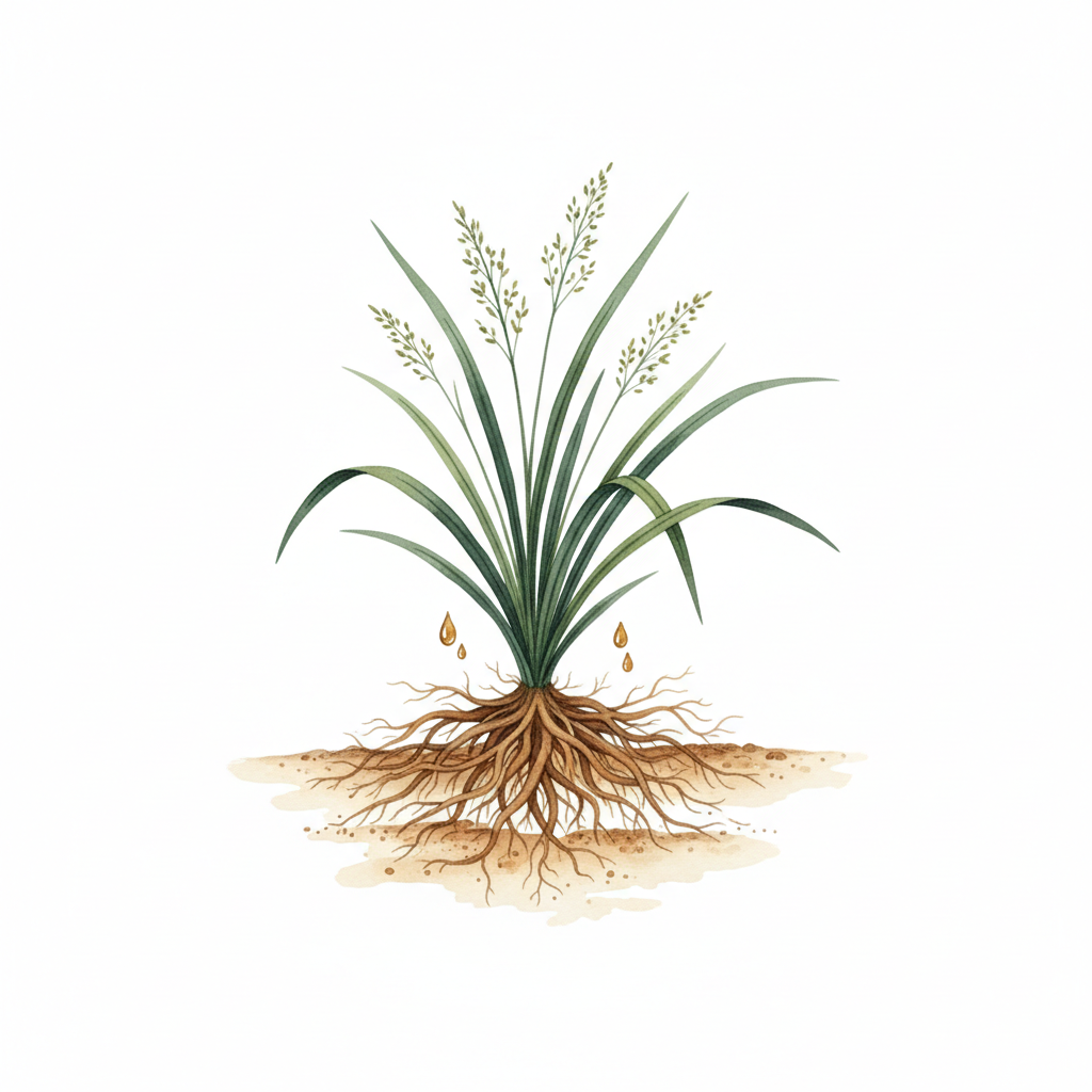 Vetiver (Chrysopogon zizanioides / Vetiveria zizanioides) Essential Oil