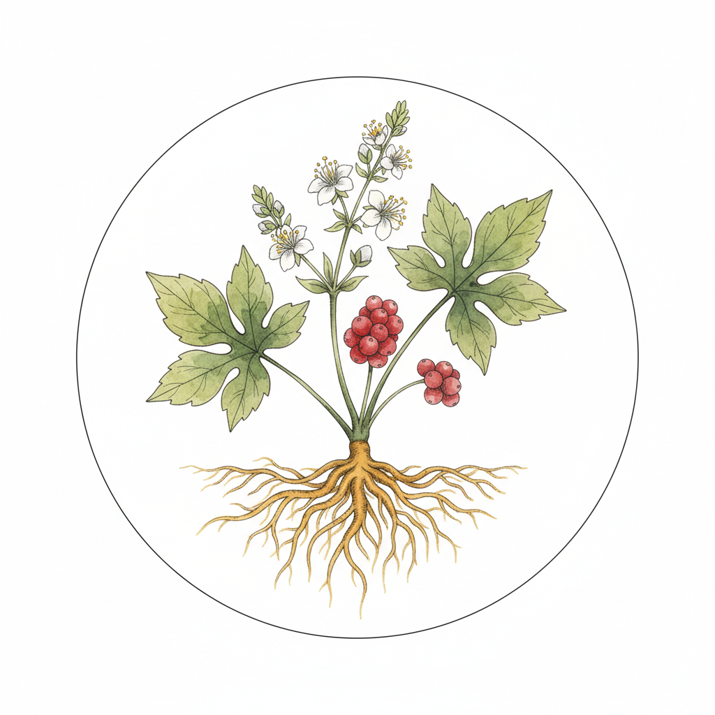 Goldenseal (Hydrastis canadensis)