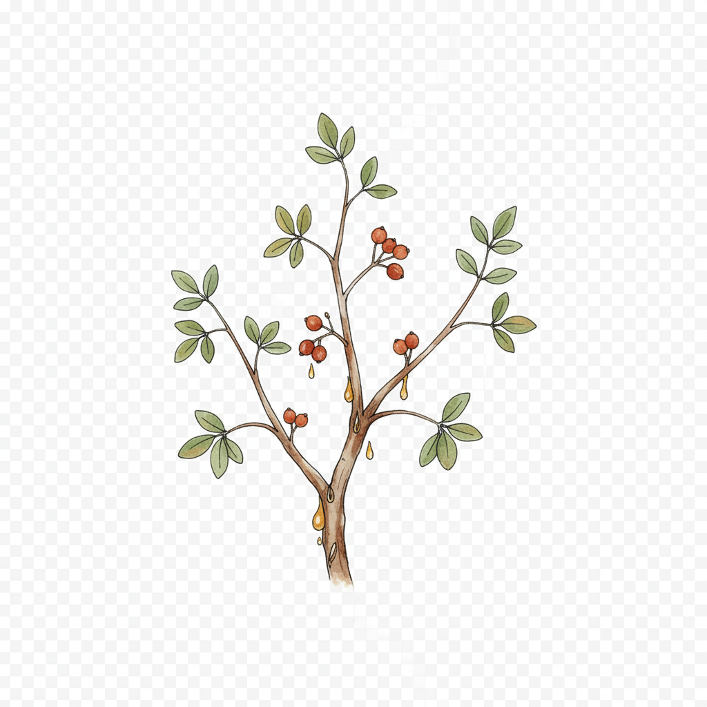 Guggul (Commiphora mukul)