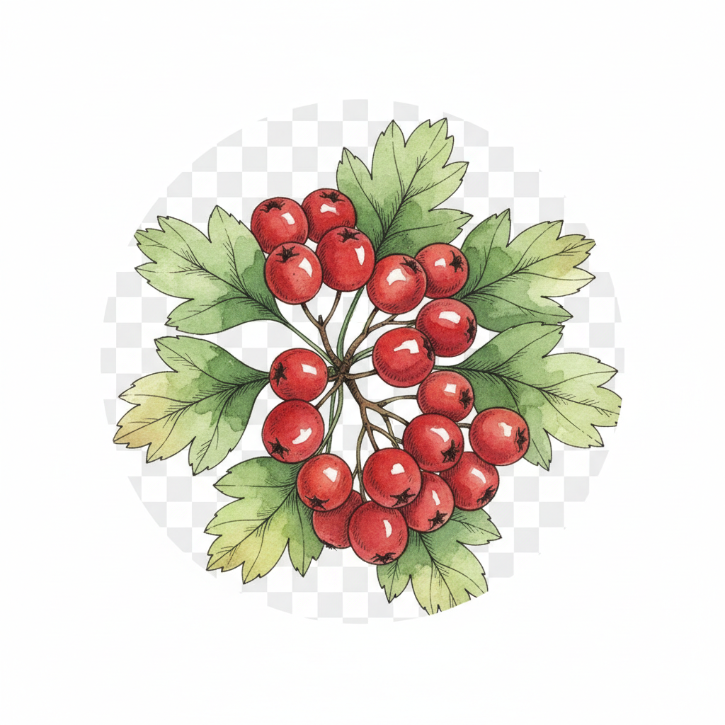 Hawthorn berry/leaf