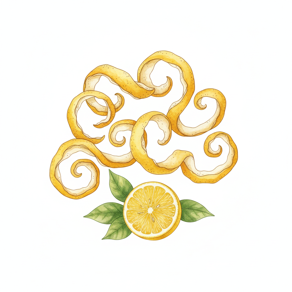 Lemon peel