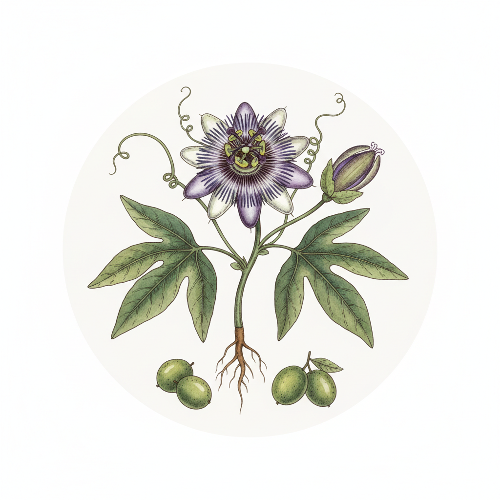 Passionflower (Passiflora incarnata)
