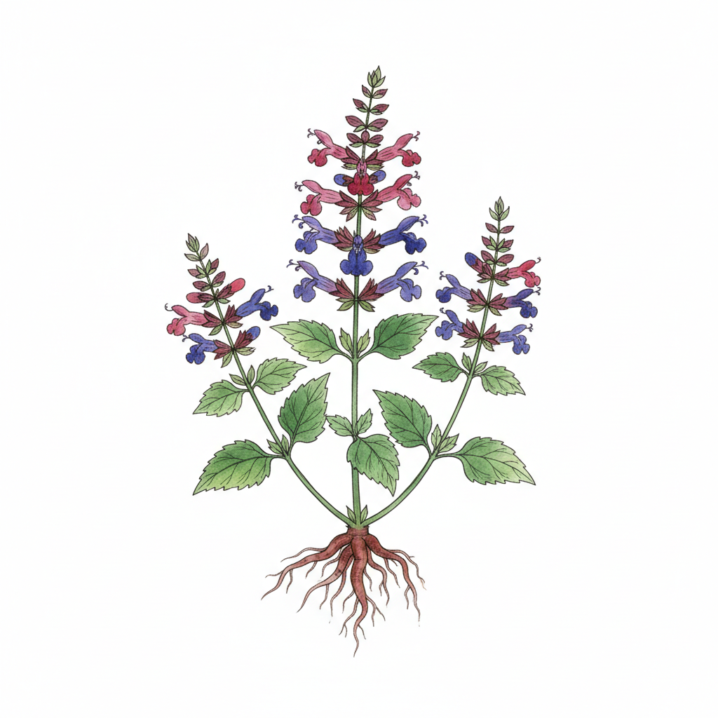 Red Sage / Danshen (Salvia miltiorrhiza)