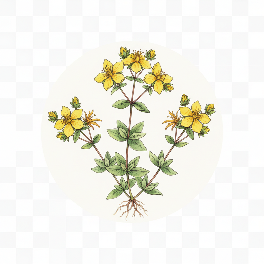 St. John's Wort (Hypericum perforatum)