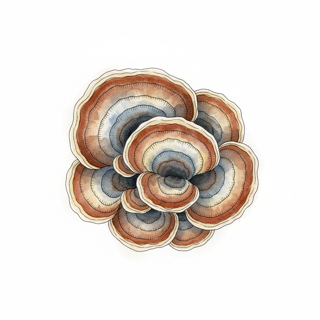 Turkey Tail (Fruiting Body)