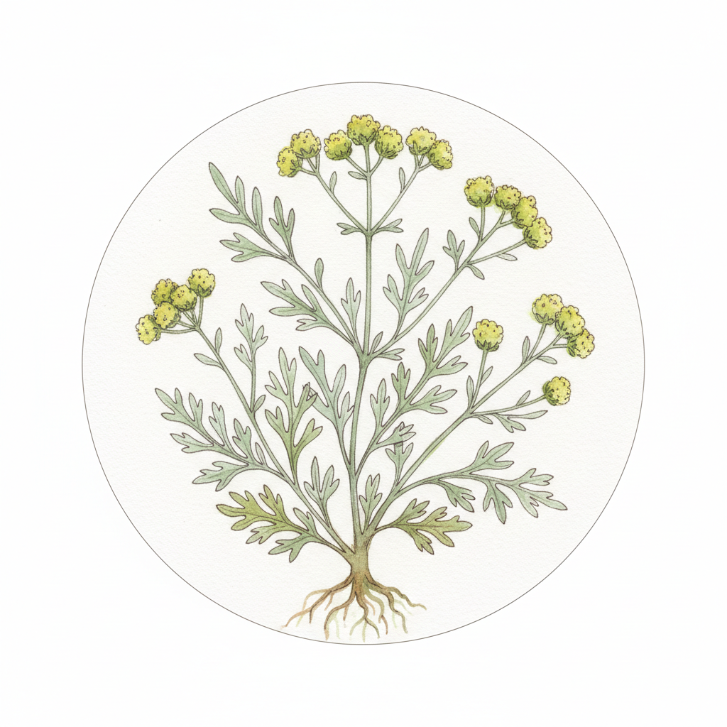 Wormwood (Artemisia absinthium)